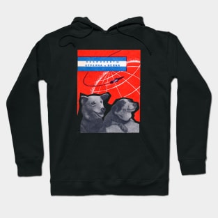 1960 Space Dogs Strelka and Belka Hoodie